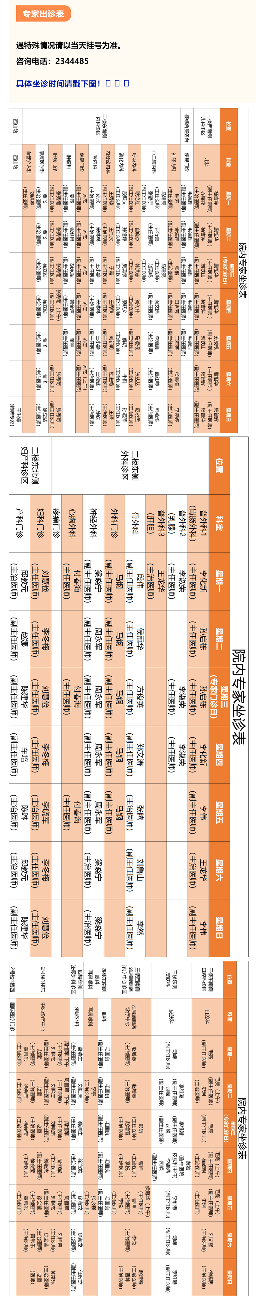 老张导医：北大医疗淄博医院专家出诊表来啦！（1月19日——1月25日）.png